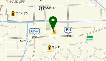 クスリのアオキ 若杉店の地図画像
