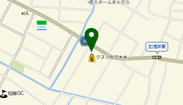 クスリのアオキ 北浅井店の地図画像