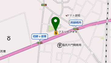 クスリのアオキ 桔梗ケ原店の地図画像