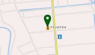 クスリのアオキ 牛牧店の地図画像