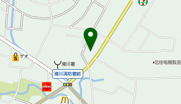 クスリのアオキ 滑川店の地図画像