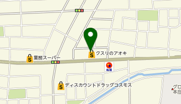 クスリのアオキ けや木店の地図画像