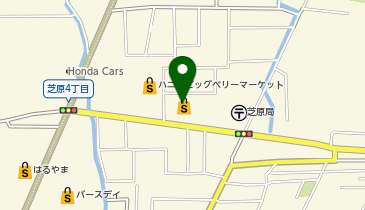 クスリのアオキ 芝原店の地図画像