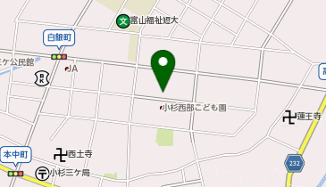 クスリのアオキ 小杉北店の地図画像