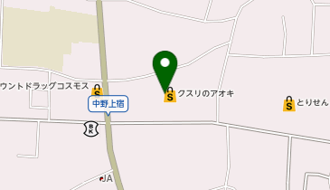 クスリのアオキ 邑楽店の地図画像