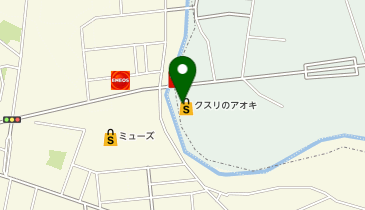クスリのアオキ うおのみ店の地図画像