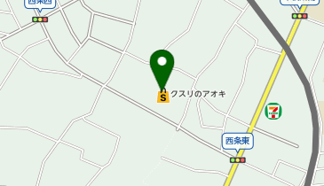 クスリのアオキ 西条店の地図画像