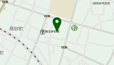 クスリのアオキ 桐生仲町店の地図画像