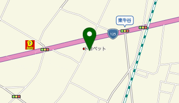 クスリのアオキ 東牛谷店の地図画像