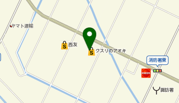 クスリのアオキ 諏訪上川店の地図画像