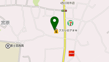 クスリのアオキ 宮原店の地図画像