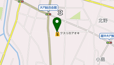 クスリのアオキ 新大門店の地図画像