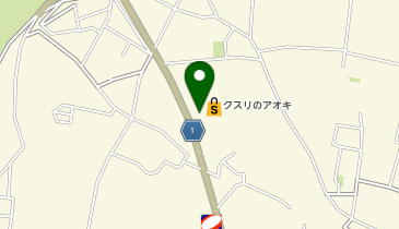 クスリのアオキ 北島田店の地図画像
