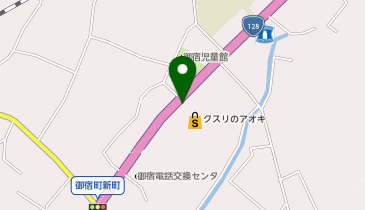 クスリのアオキ 御宿新町店の地図画像