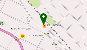 クスリのアオキ つばめ白山町店の地図画像