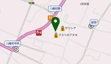 クスリのアオキ 墨坂店の地図画像