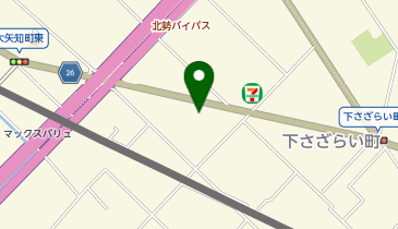 クスリのアオキ 下さざらい店の地図画像