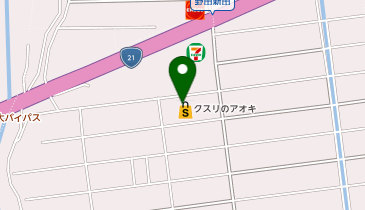 クスリのアオキ 穂積店の地図画像