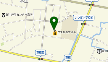 クスリのアオキ 魚津本江店の地図画像