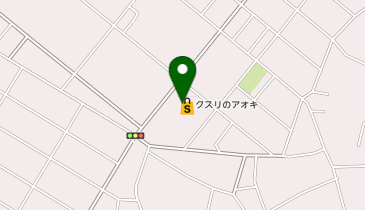 クスリのアオキ 水道町店の地図画像