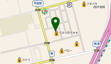 クスリのアオキ 近江店の地図画像