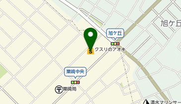 クスリのアオキ 粟崎店の地図画像