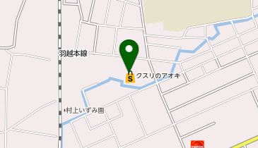 クスリのアオキ 山居町店の地図画像