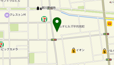 クスリのアオキ 平店の地図画像