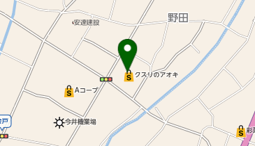 クスリのアオキ 城端店の地図画像