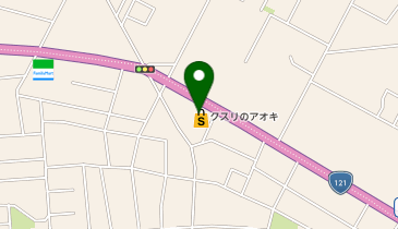 クスリのアオキ 鹿沼栄町店の地図画像