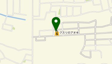 クスリのアオキ 三本柳店の地図画像