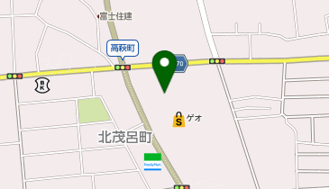 クスリのアオキ 高萩店の地図画像
