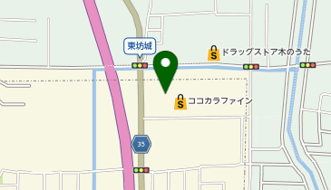 クスリのアオキ 坊城店の地図画像