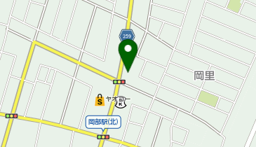 クスリのアオキ 岡部店の地図画像