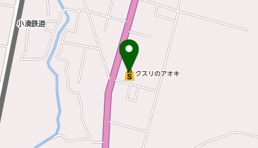クスリのアオキ 馬立店の地図画像