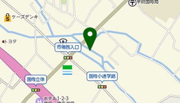 クスリのアオキ 国母店の地図画像
