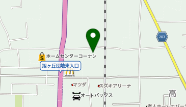 クスリのアオキ 高店の地図画像