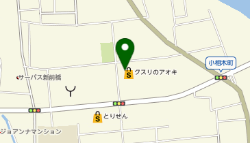 クスリのアオキ 小相木店の地図画像