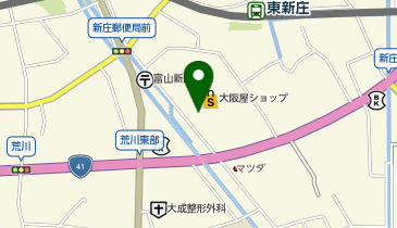 クスリのアオキ 富山新庄店の地図画像