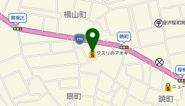 クスリのアオキ 暁店の地図画像