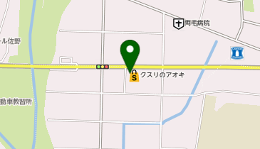 クスリのアオキ 堀米店の地図画像