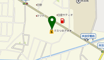 クスリのアオキ 呉羽店の地図画像