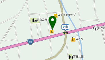 クスリのアオキ 男山店(2026年9月14日-9月19日まで改装閉店中)の地図画像