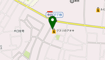 クスリのアオキ 大口店の地図画像
