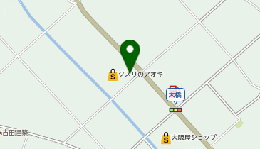 クスリのアオキ 宇奈月店の地図画像