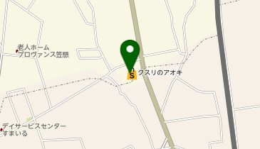 クスリのアオキ 阿左美南店の地図画像