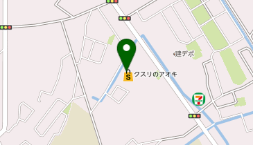 クスリのアオキ 五井中央店の地図画像