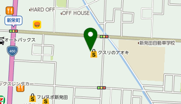 クスリのアオキ 富塚店の地図画像