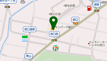 クスリのアオキ サンパーク辰口店の地図画像