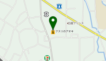 クスリのアオキ 上佐野店の地図画像